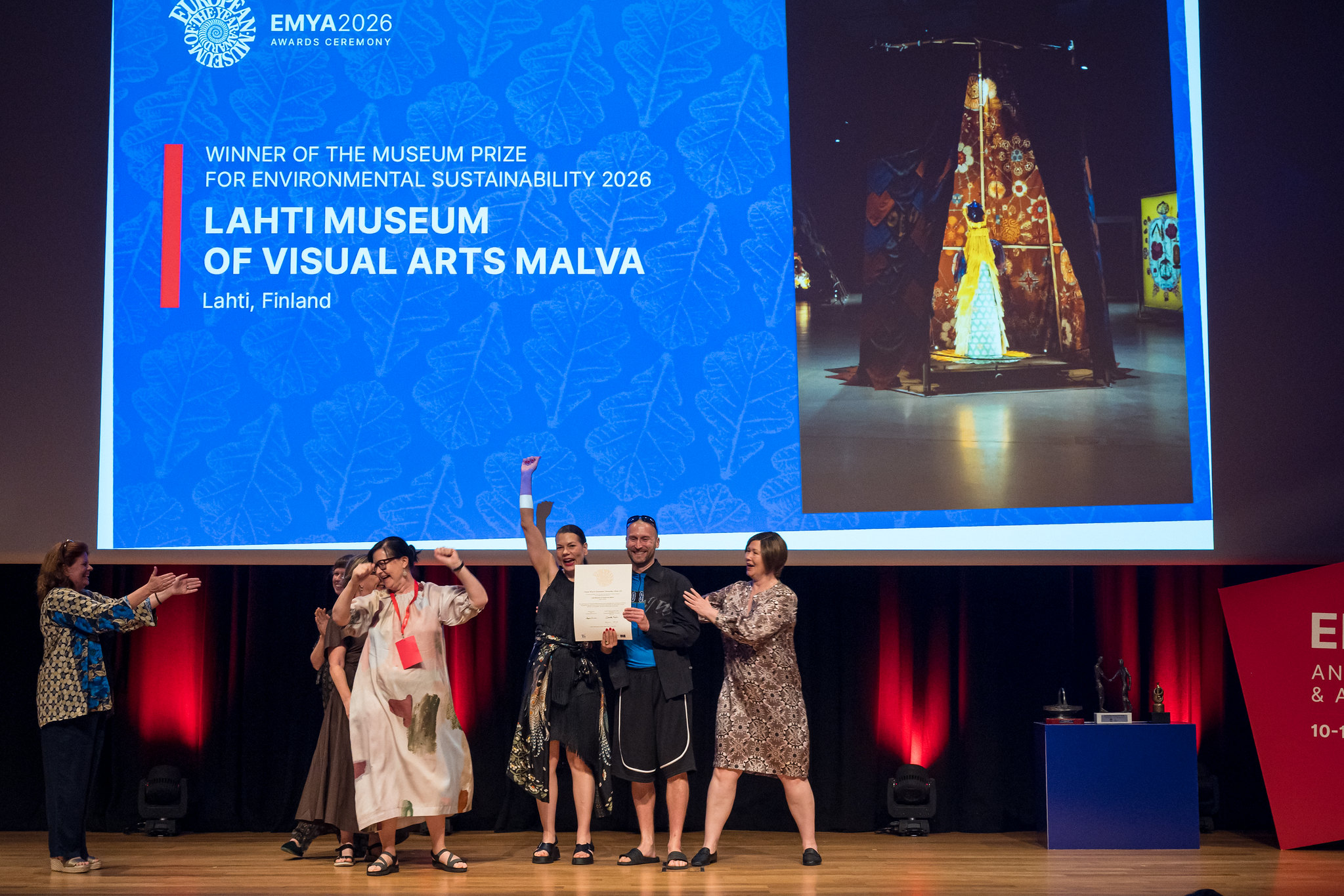 Malva ja Museo Leikki keräsivät tunnustusta EMYA-kilpailussa