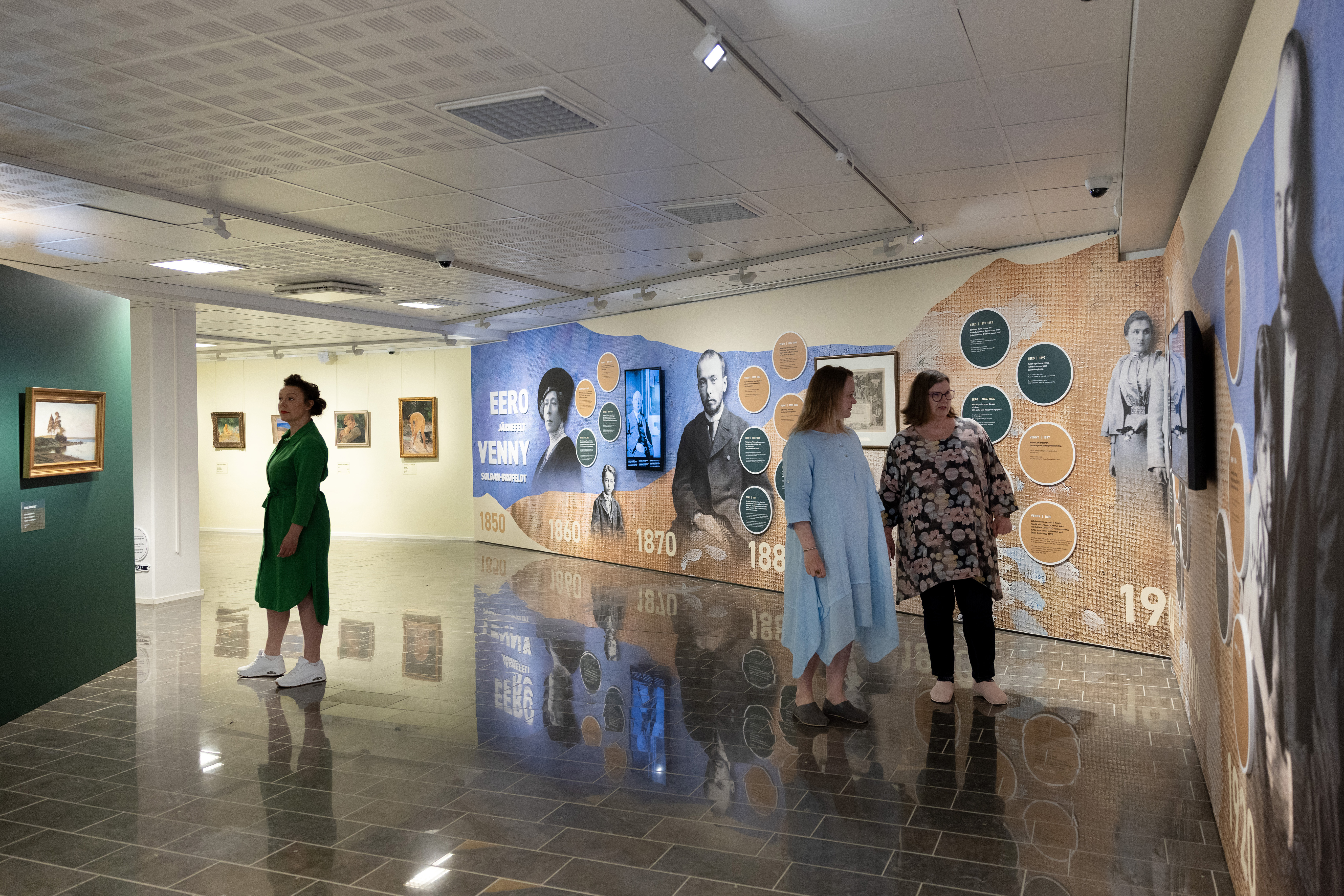 Taidemuseon uusille tiloille vihreää valoa Järvenpäässä